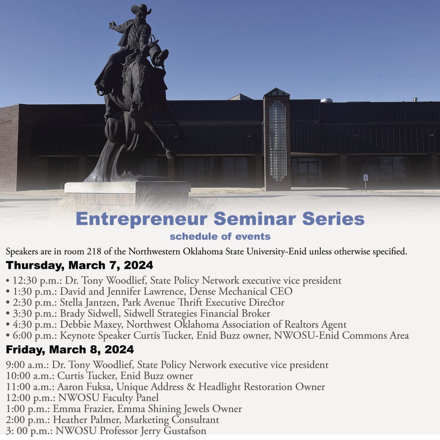 Entrepreneur Seminar Series